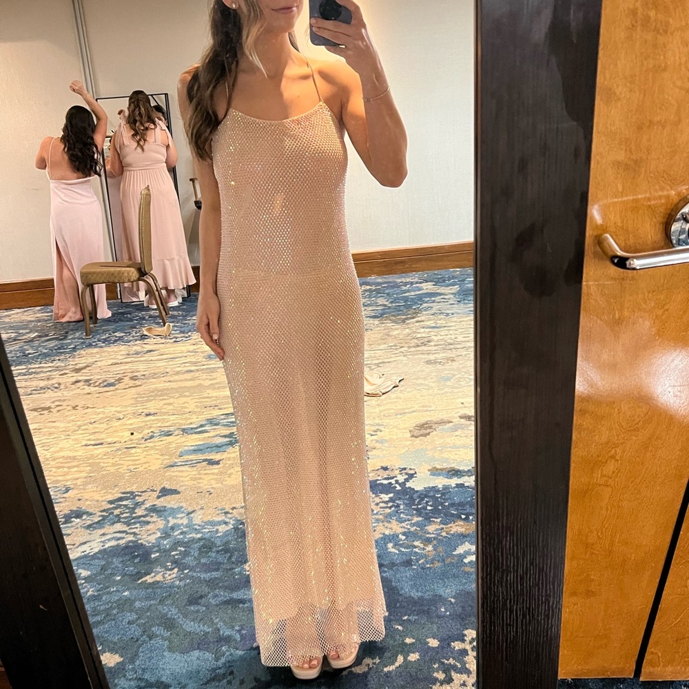 Loveshackfancy Calvert Crystal Dress